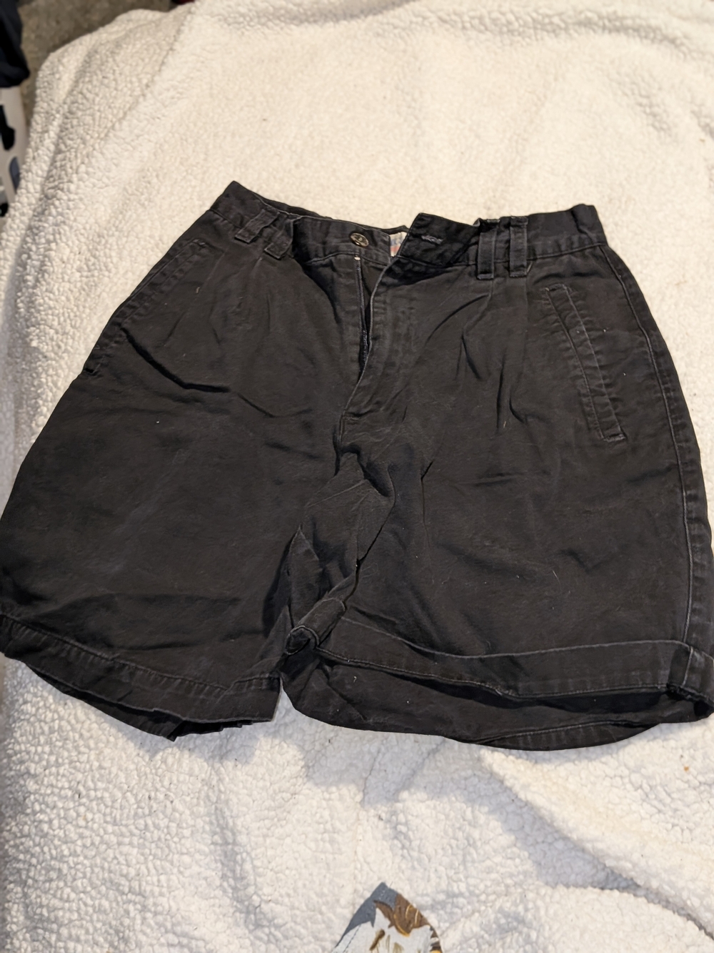 Bugle Boy Women's Black Jean Shorts